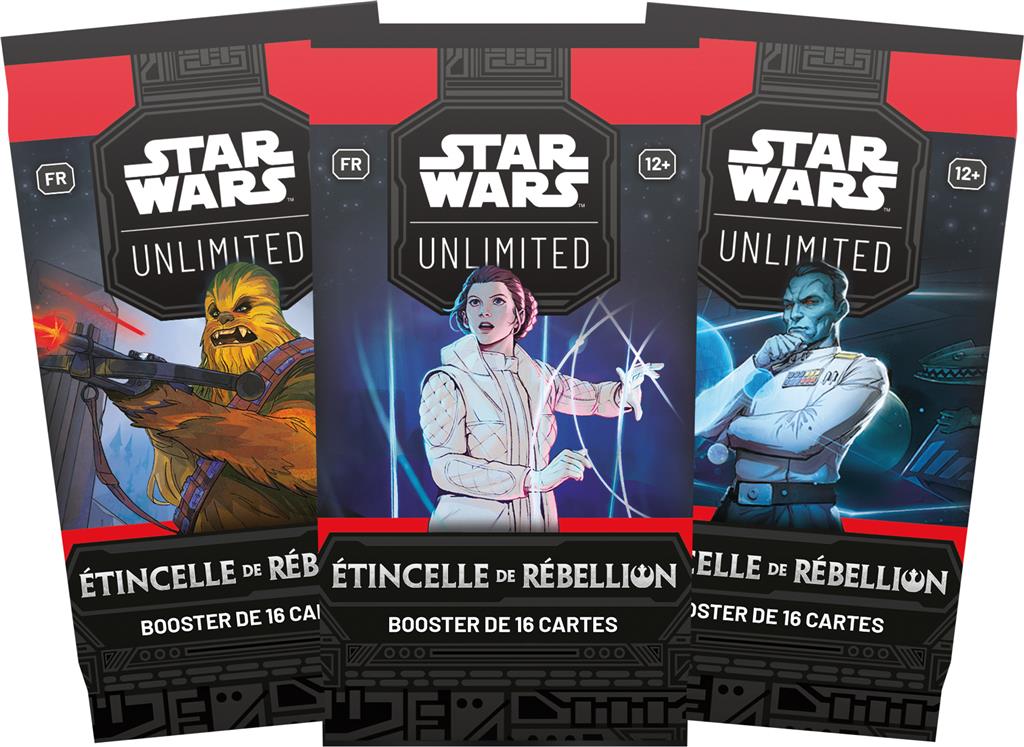 Star Wars Unlimited: Spark of Rebellion display de boosters (X24) en Anglais