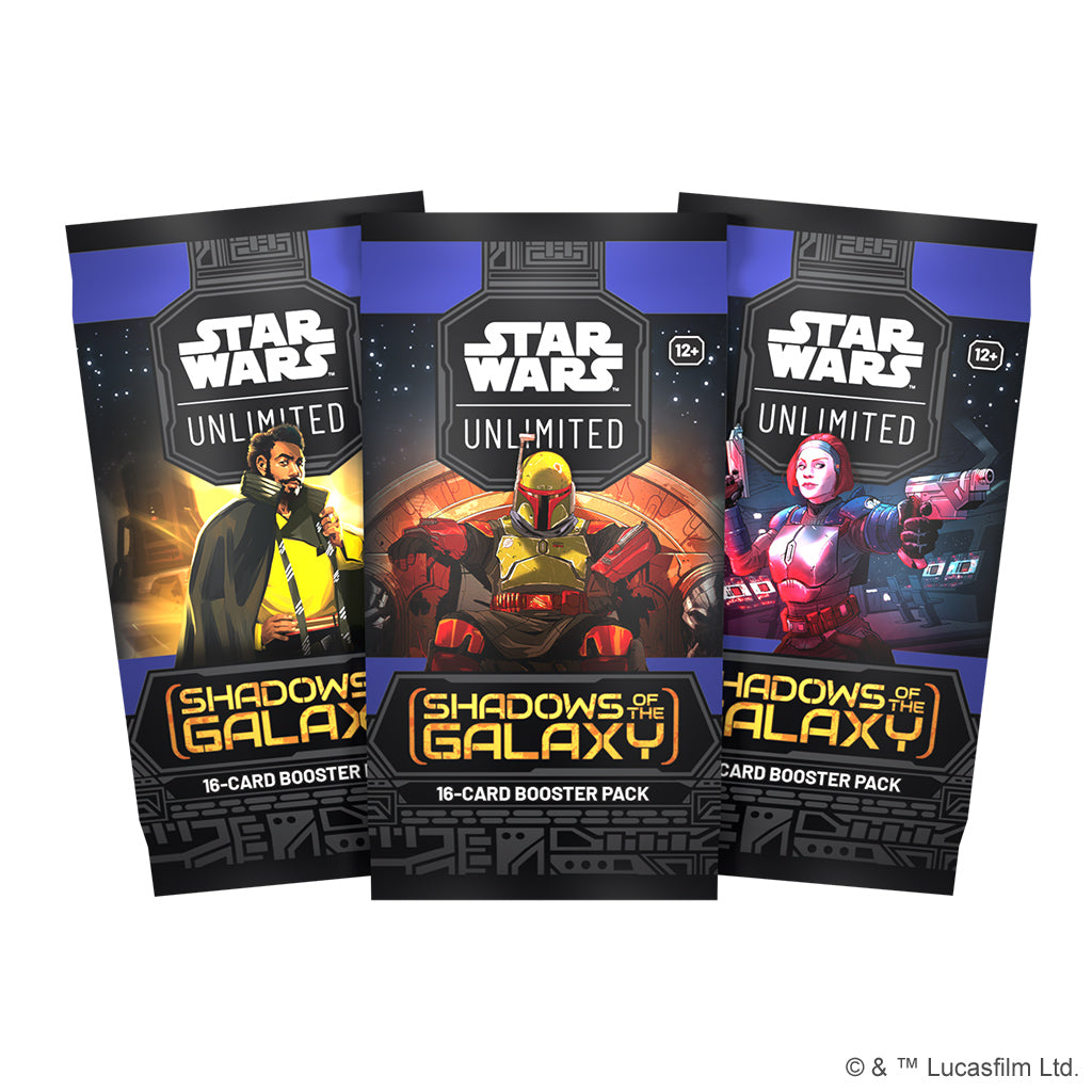Star Wars Unlimited :   Ombres de la Galaxie boite de boosters (x24) en Anglais