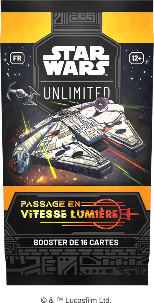 Star Wars Unlimited : Passage Vitesse Lumière booster à l'unité en francais (EN STOCK)