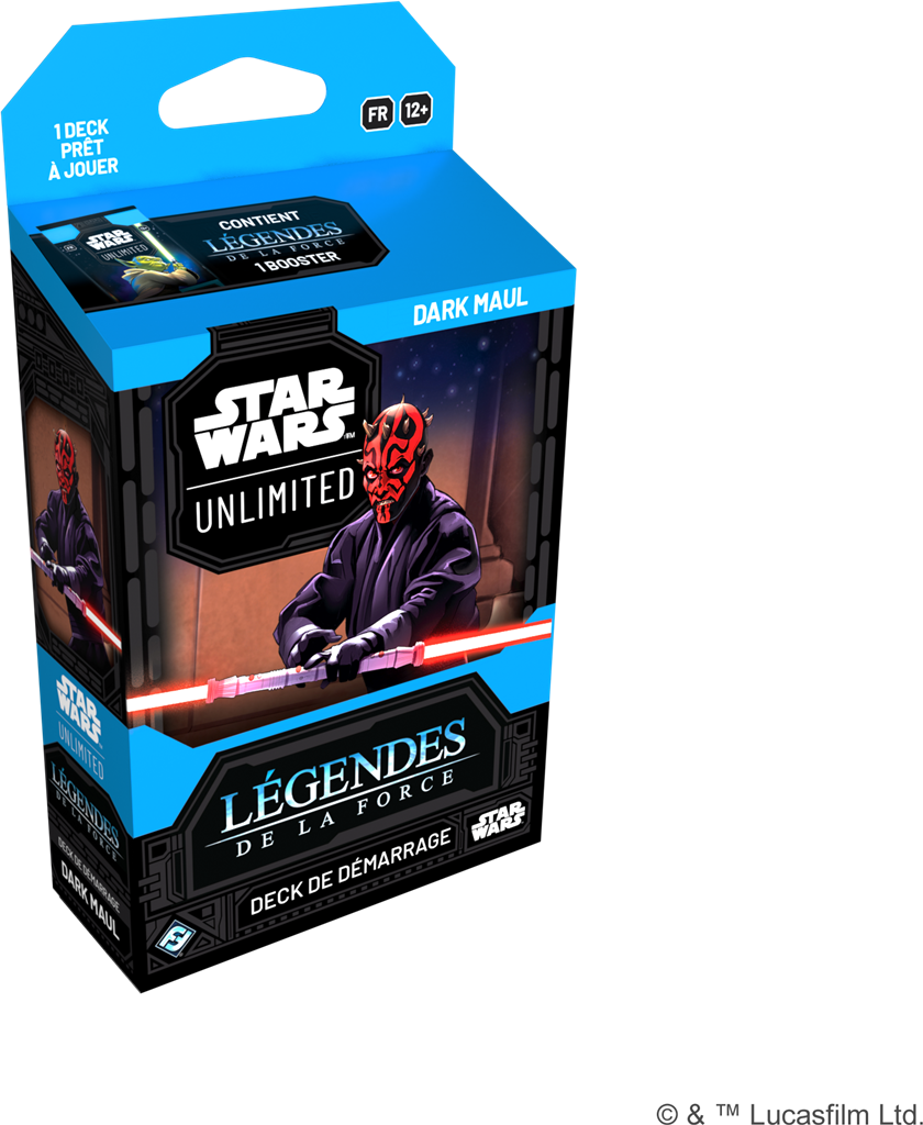 Star Wars Unlimited : Legendes de la Force Deck Dark Maul