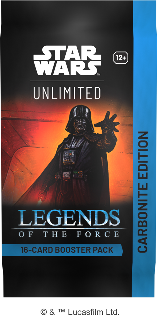 Star Wars Unlimited : Légendes de la Force Carbonite booster à l'unité en Anglais