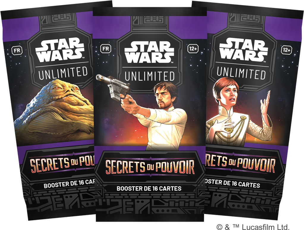 Star Wars Unlimited : Secrets du Pouvoir Display de 24 boosters en Francais