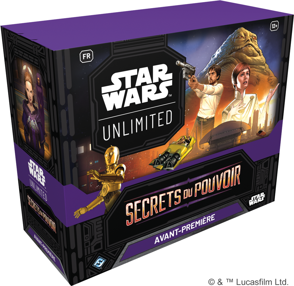 Star Wars Unlimited :  Secrets du Pouvoir Boîte AP en Francais