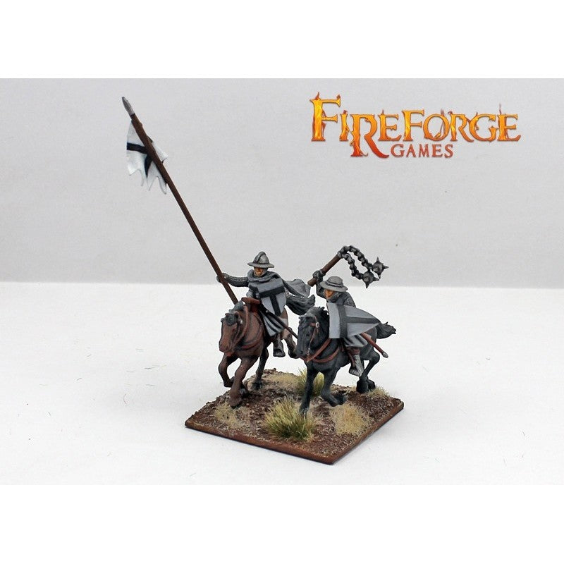 Fireforge - Medieval - Western armies -  Mounted sergeants / Sergents à cheval