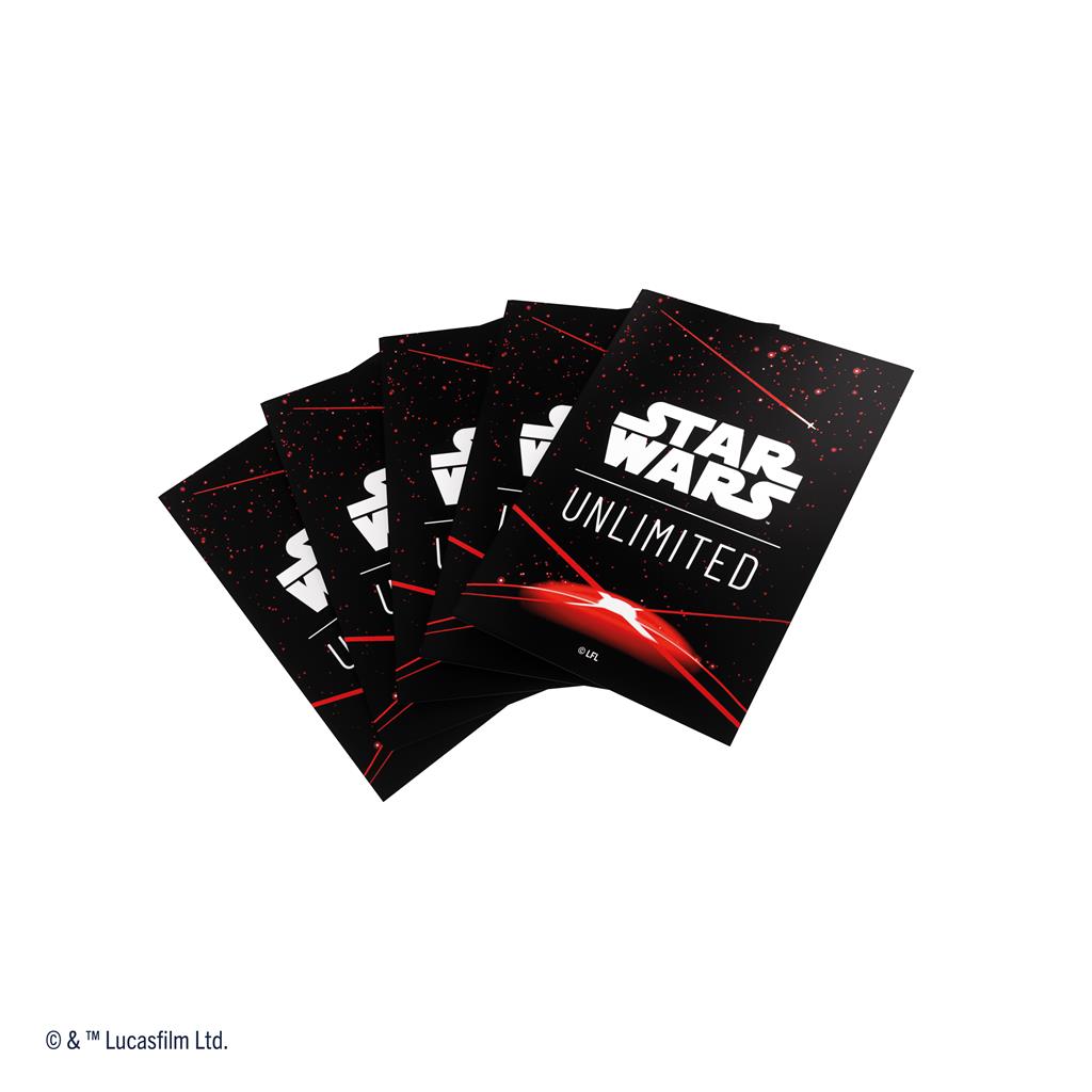Star Wars Unlimited Art Sleeves  : Space Red