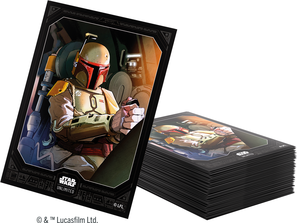 Star Wars Unlimited Art Sleeves  : Boba Fett