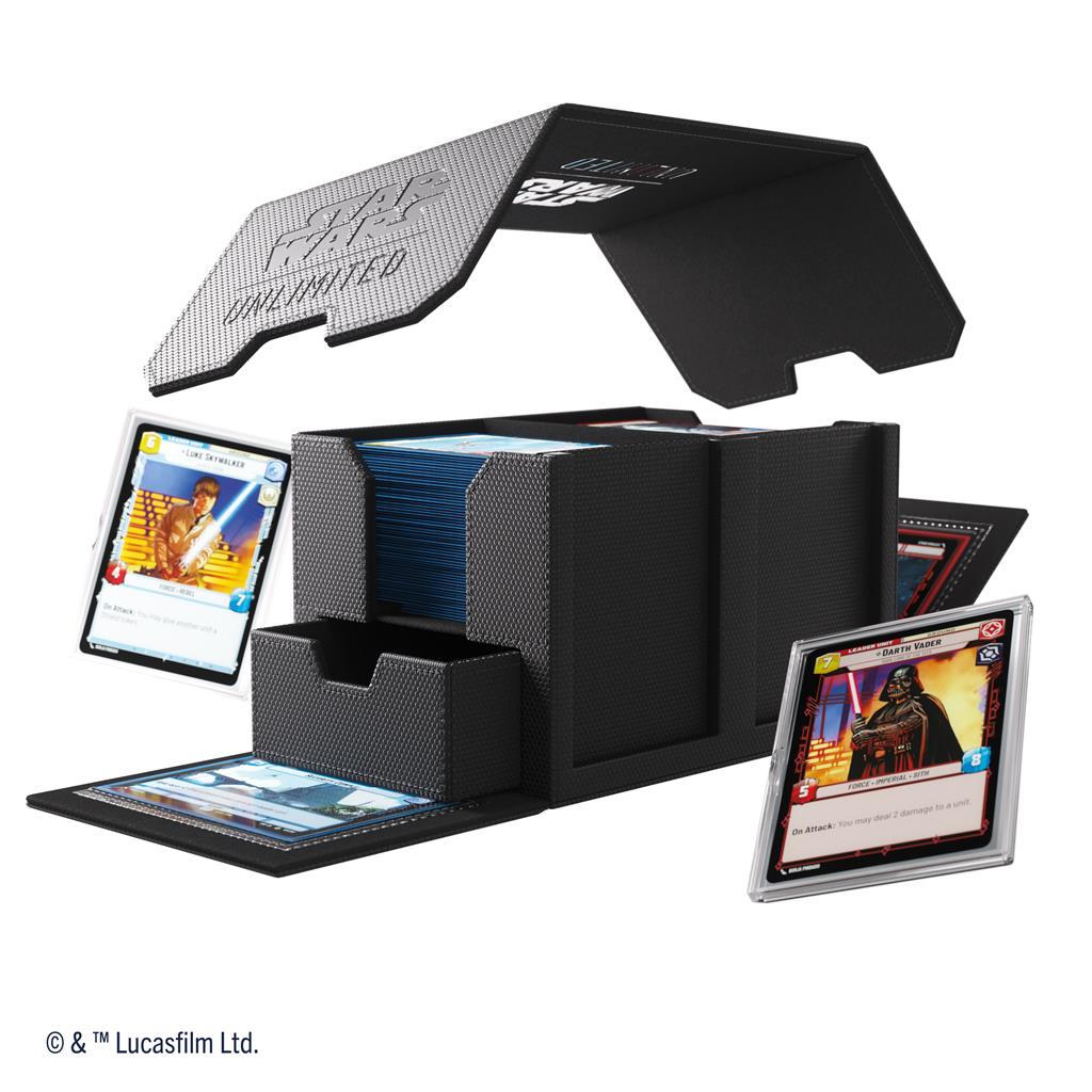 Star Wars Unlimited Double Deck Pod Noir