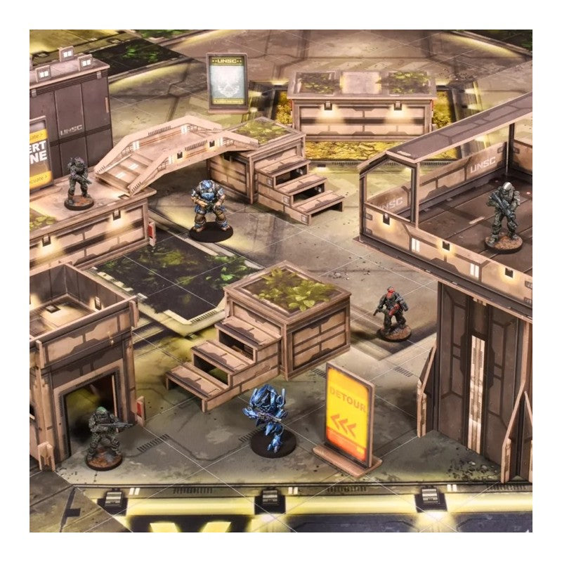 Halo Flashpoint - New Mombasa Terrain Set (Précommande sortie février 2026 )