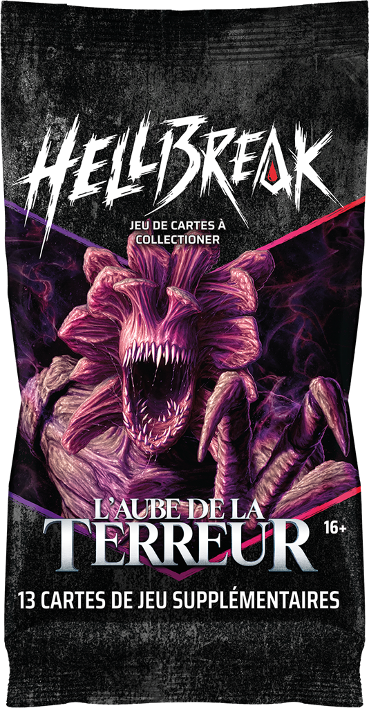Hellbreak - L'Aube de la Terreur boite de 24 boosters en Francais (Précommande sortie le 7 octobre)