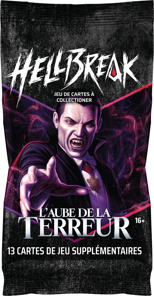 Hellbreak - L'Aube de la Terreur boite de 24 boosters en Francais (Précommande sortie le 7 octobre)