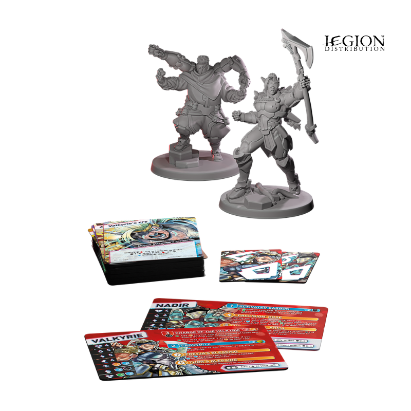 HexaDome Legends - Extension Cold Blood (Valkyrie & Nadir) (FR)