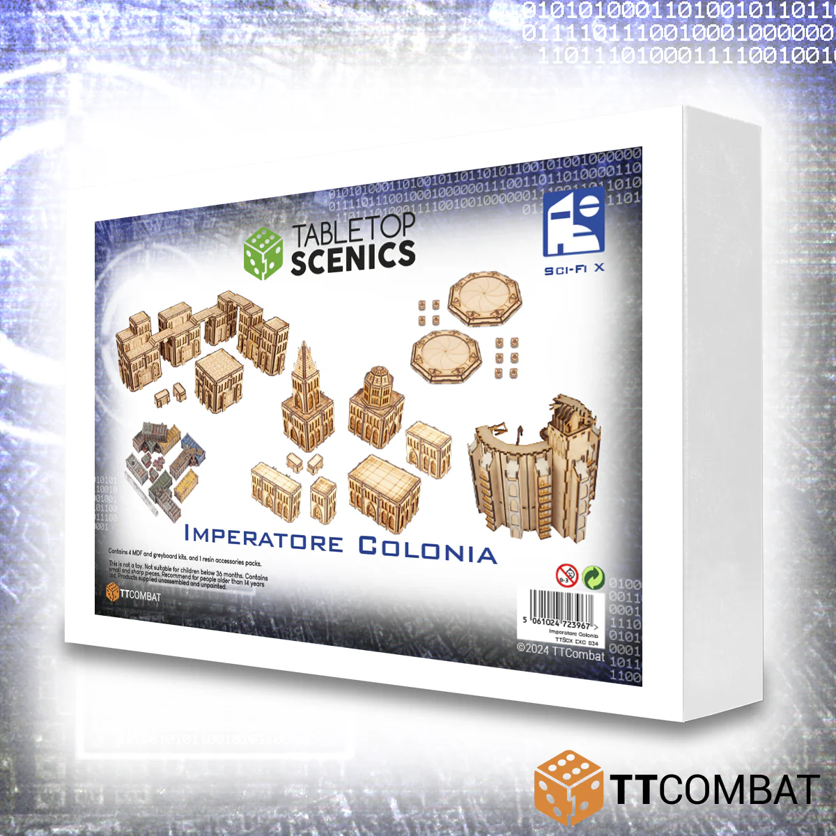 TT Combat - Imperatore Colonia White Box Bundle (RUPTURE DE STOCK FOURNISSEUR)(LIVRAISON GRATUITE)