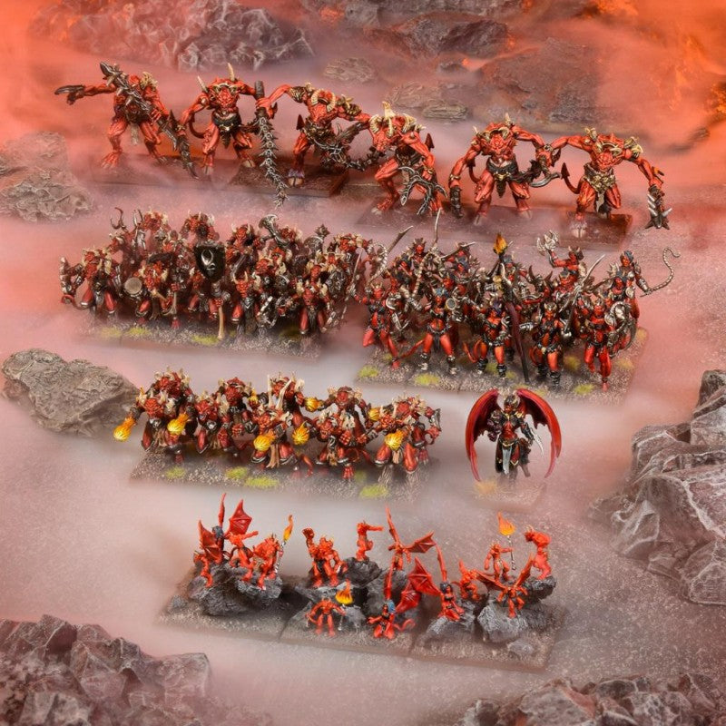 KINGS OF WAR - Forces des Abysses armée (LIVRAISON GRATUITE)