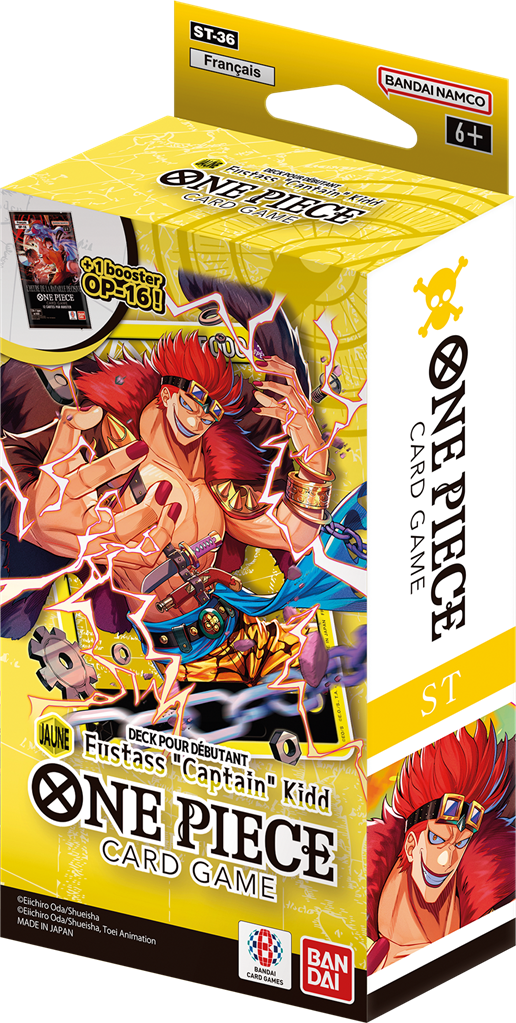 One Piece : Beginners Deck ST36 Eustass Captain Kidd