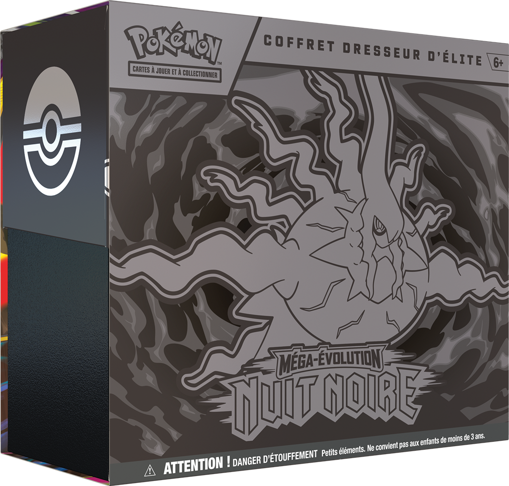 Pokémon ME05 - Nuit noire - coffret Dresseur d'Elite en Francais  (Un seul exemplaire par personne et par foyer) (Copie)