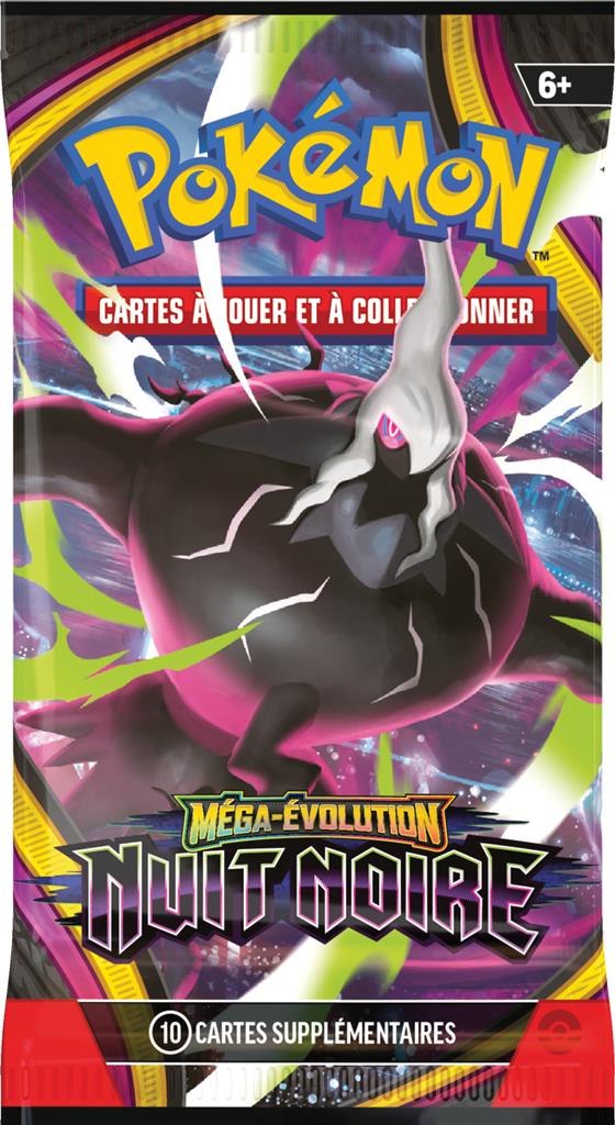 Pokémon ME05 - Nuit noire - Display de Boosters en Francais (Un seul exemplaire par personne et par foyer)
