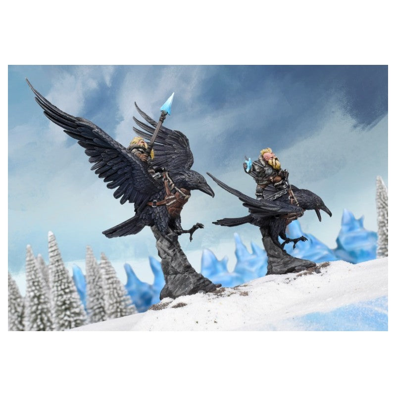 Kings of War  Alliance du Nord  - RÉGIMENT DE CORBEAUX GRIFFES GLACIALES