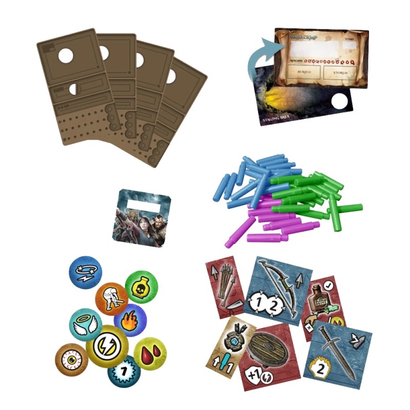 Maladum : Adventurer Dashboards (Tableaux de Bord Aventuriers)