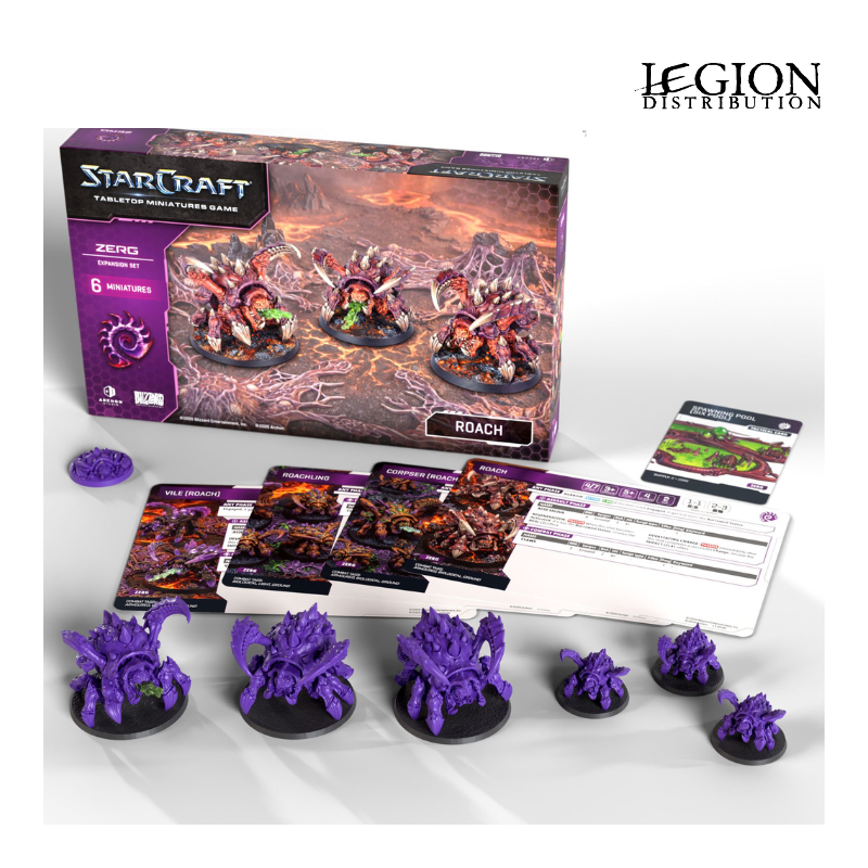 Starcraft - Zerg - Roach Expansion Set en Anglais (Précommandes jusqu’au 14/04/2026)