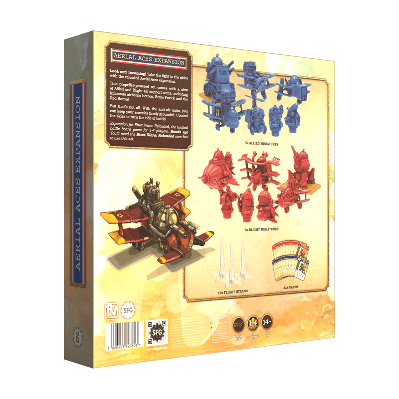 RIVET WARS : AERIAL ACES EXPANSION (ENG)  (LIVRAISON GRATUITE)