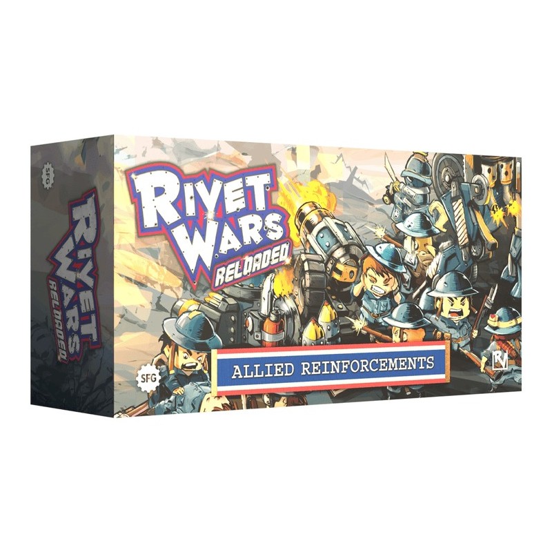 RIVET WARS : ALLIED REINFORCEMENTS EXPANSION (ENG)  (LIVRAISON GRATUITE)