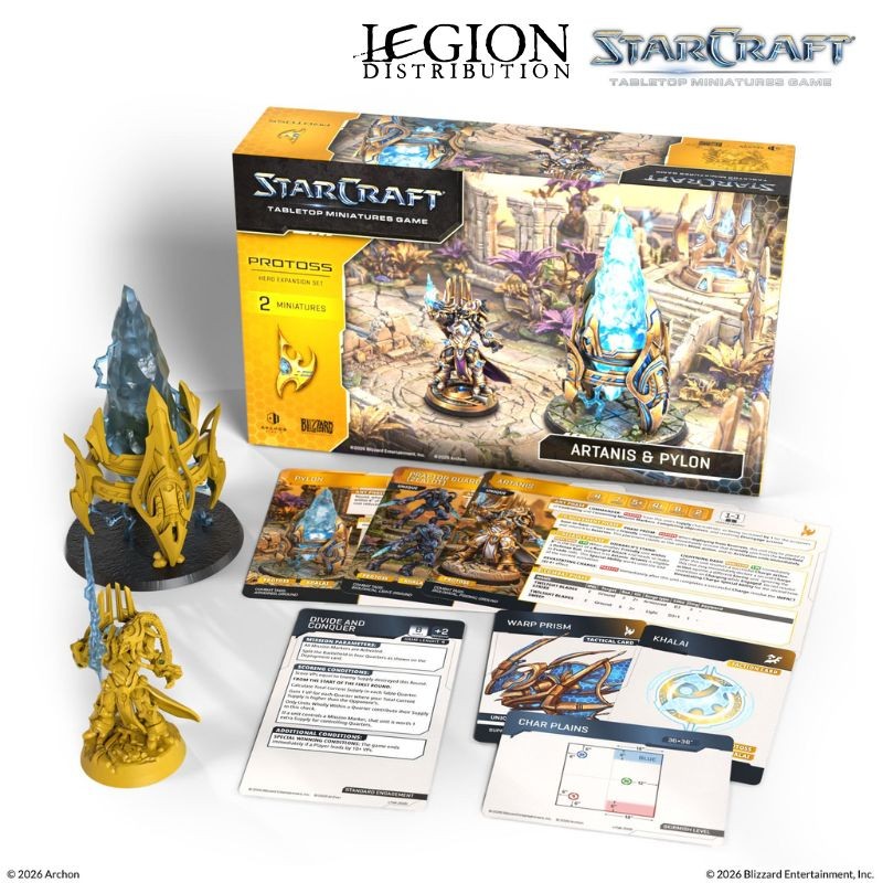 StarCraft - Protoss - Artanis (Hierarch) Hero Expansion Set  en Anglais (Précommandes jusqu’au 14/04/2026)