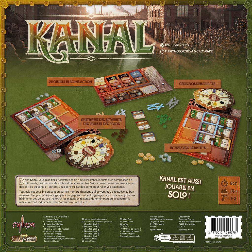 Kanal (RUPTURE DE STOCK FOURNISSEUR)