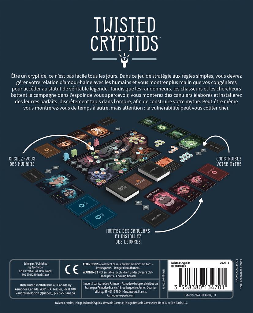Twisted Cryptids