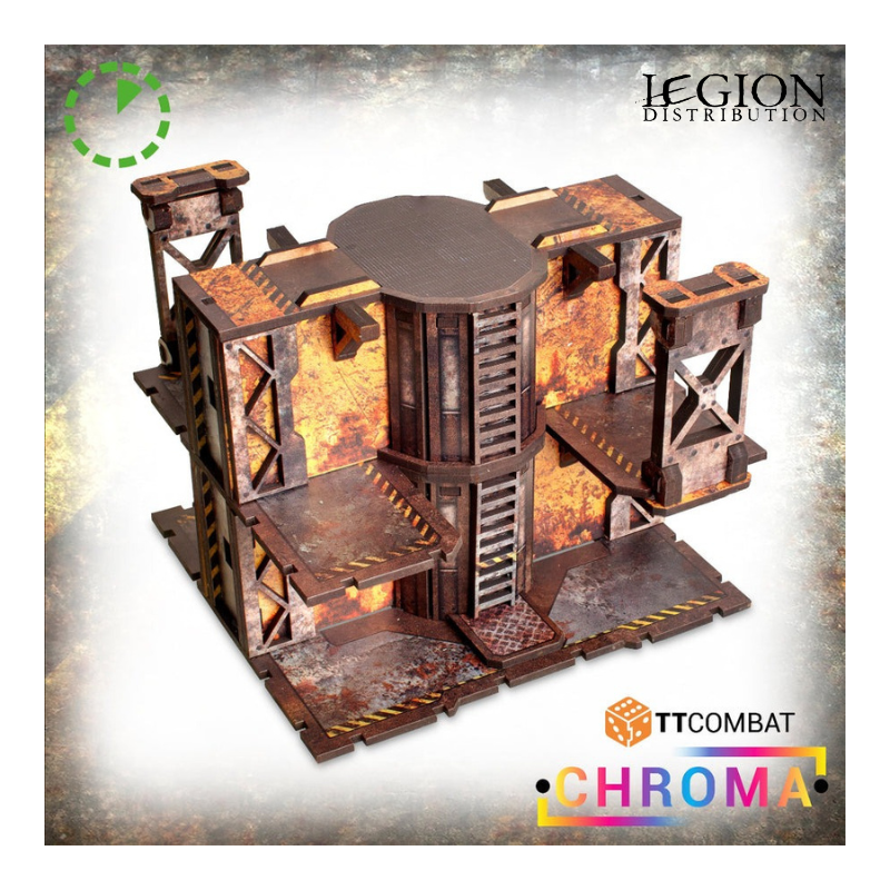 TT Combat - Chroma - Wonderhive Arcology (Yellow) Prépeint