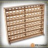 TTCOMBAT & VALLEJO / ARMY PAINTER PAINT RACK 72
