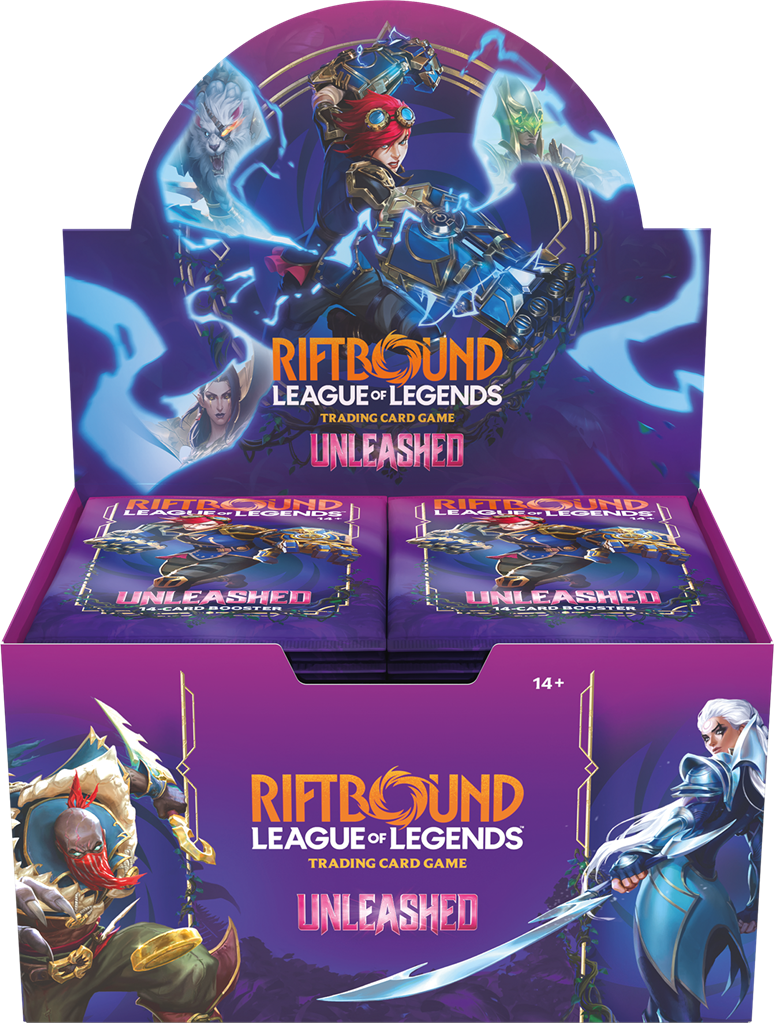Riftbound: Unleashed - Display de 24 Boosters en Anglais (EN STOCK)