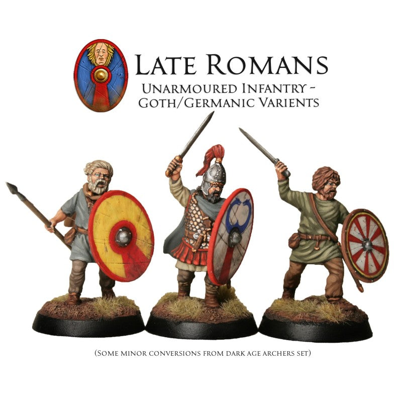 Victrix Miniatures 28mm Moyen Âge  - Late Roman Unarmoured Infantry