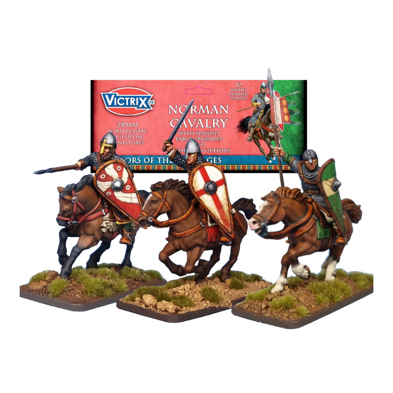Victrix Miniatures 28mm Moyen Âge  - Norman Cavalry (EN STOCK)