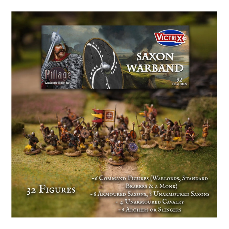 Victrix Miniatures 28mm Moyen Âge  - Saxon Warband