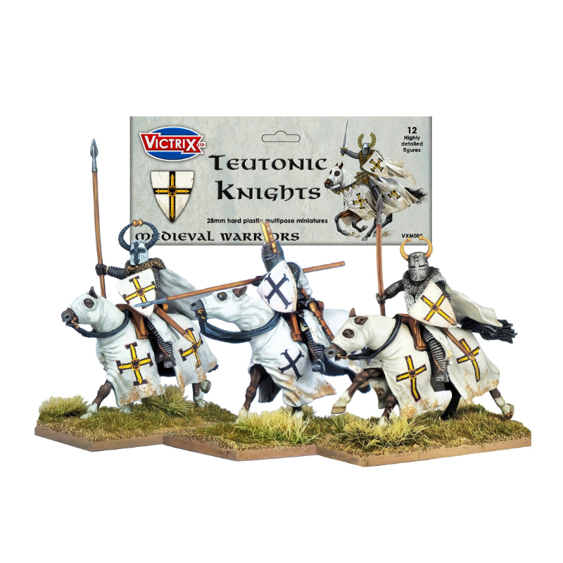 Victrix Miniatures 28mm Médiéval - Teutonic Knights (Ordensstaat)(EN STOCK)