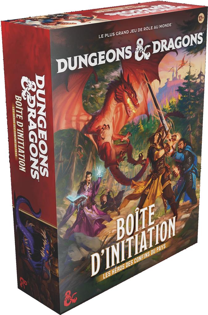 D&D5: Boite d'initiation les Héros des confins du Pays en Francais (EN STOCK)