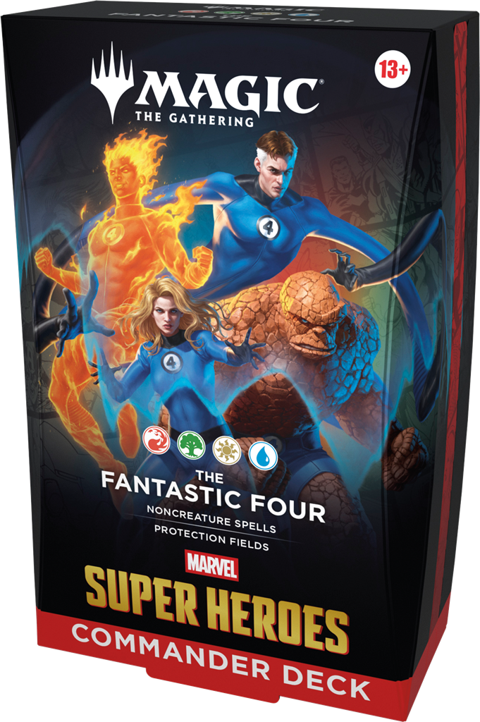 Magic The Gathering : Marvel Super Heroes - Deck Commander "The Fantastic four" en Anglais