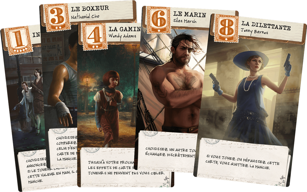 Horreur à Arkham : Lovecraft Letter – Un jeu Love Letter