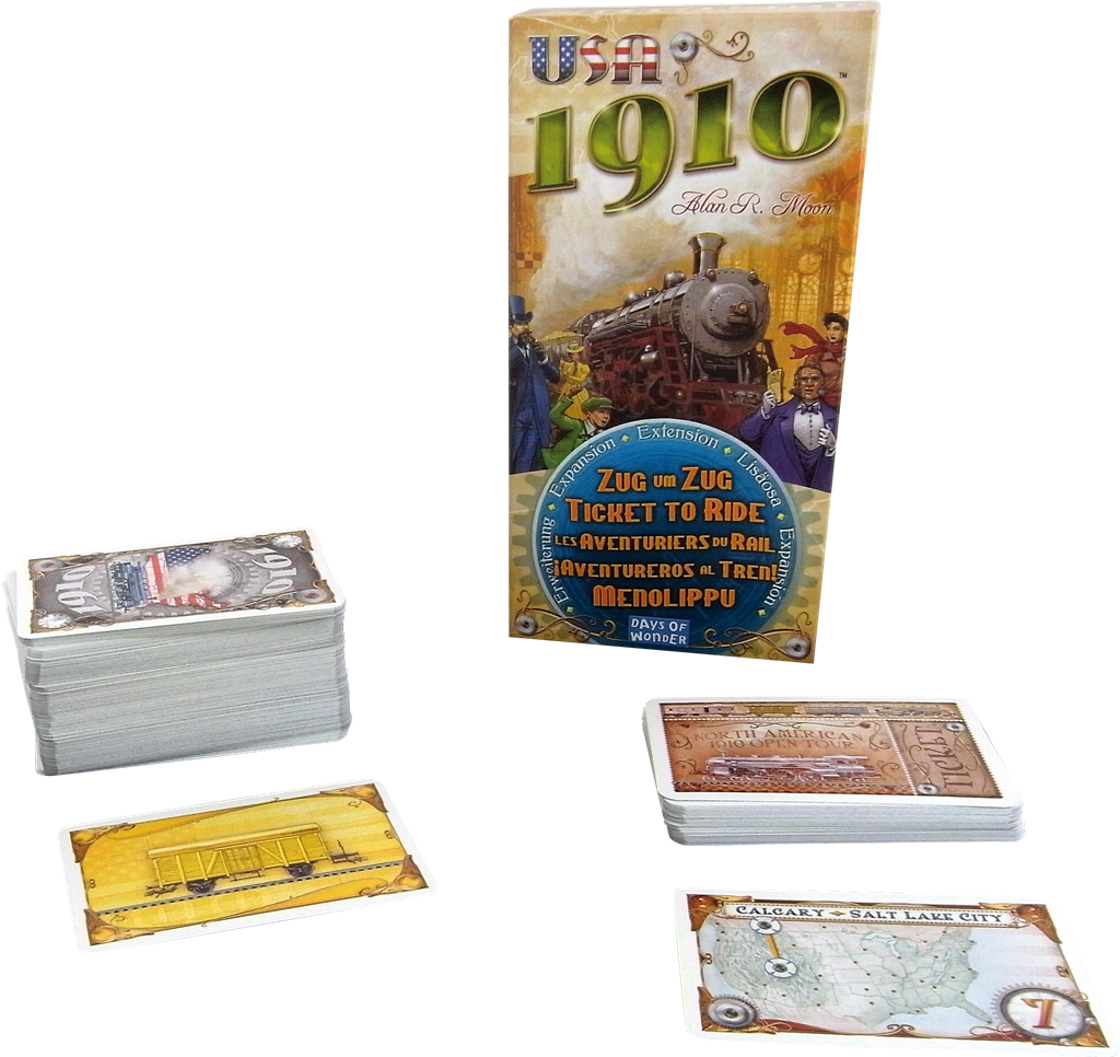 Les Aventuriers du Rail : 1910 (Extension US)