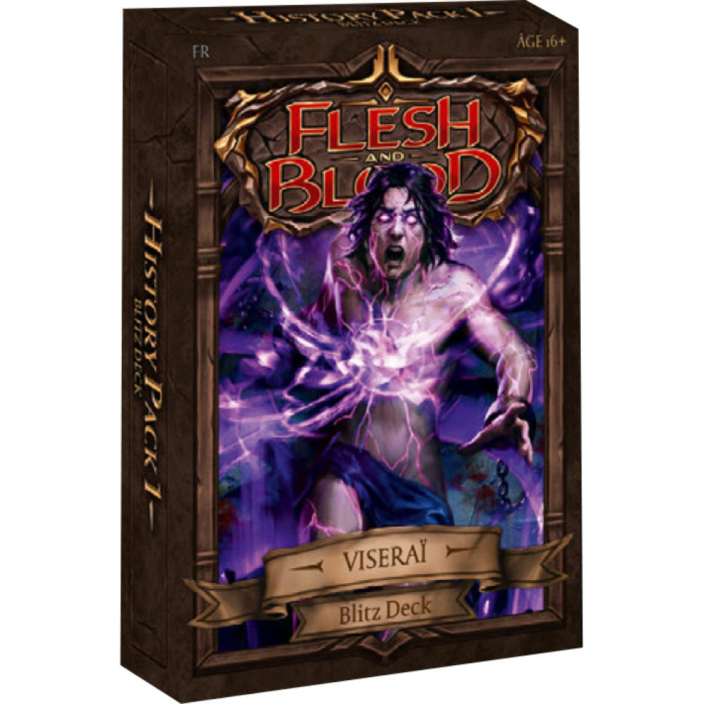 Flesh and Blood  : History Pack 1 Blitz Decks VISERAI en Francais (EN STOCK)