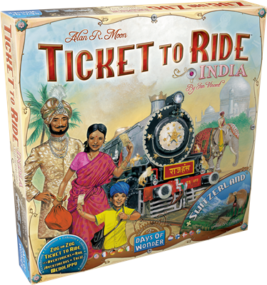Les Aventuriers du Rail : Inde/Suisse (Extension)