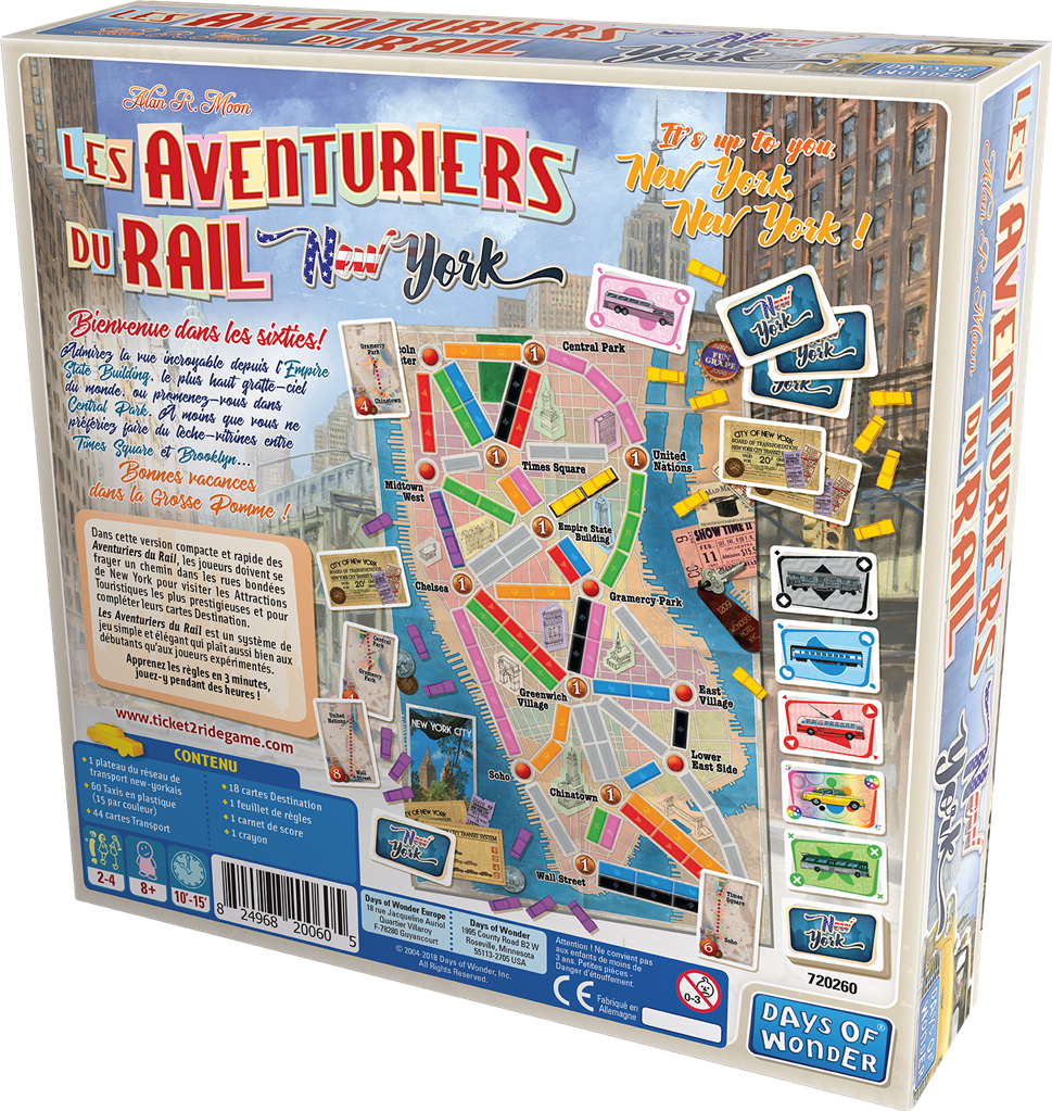 Les Aventuriers du Rail : New York