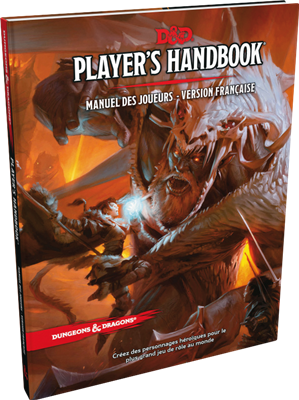 D&D 5 : Player's Handbook (FRAIS DE PORT GRATUIT)