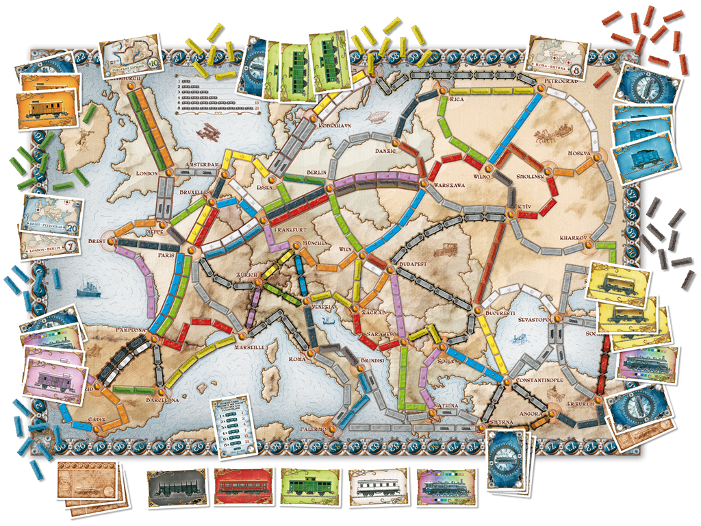 Les Aventuriers du Rail : Europe (EN STOCK)