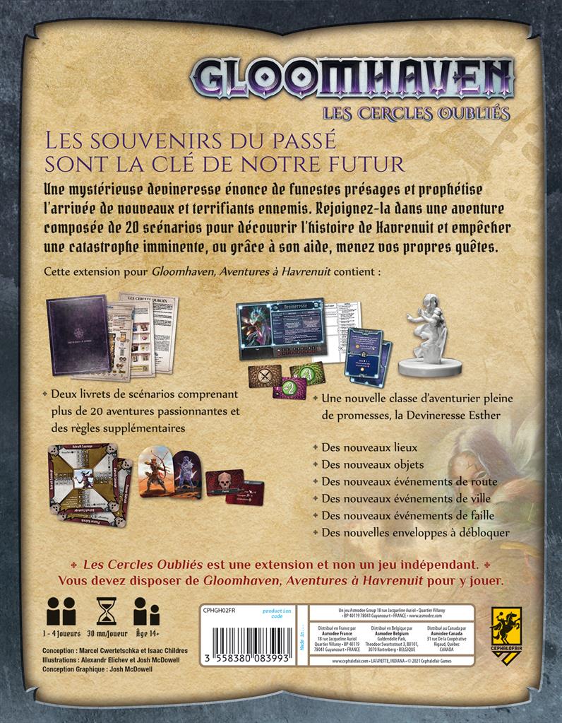 Gloomhaven : Les Cercles Oubliés (Extension)