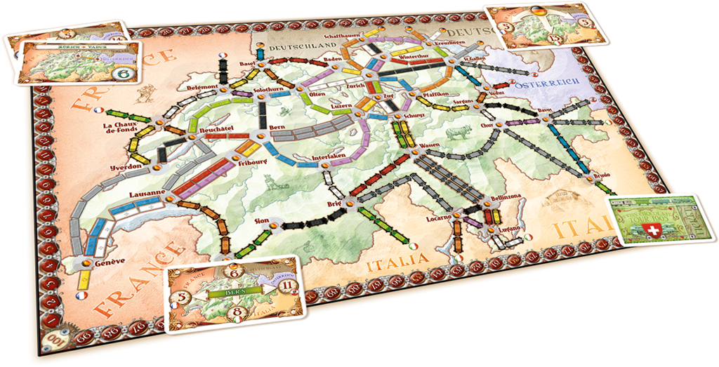 Les Aventuriers du Rail : Inde/Suisse (Extension)