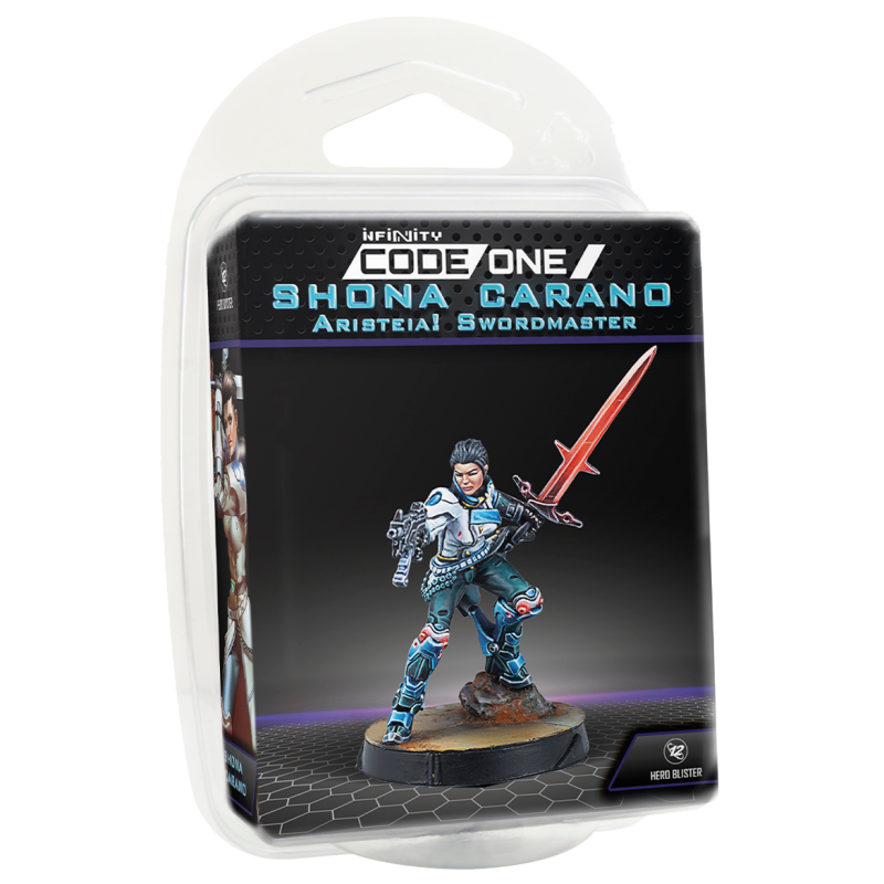 Infinity Code One - Shona Carano, Aristeia! Swordmaster (Submachine Gun)