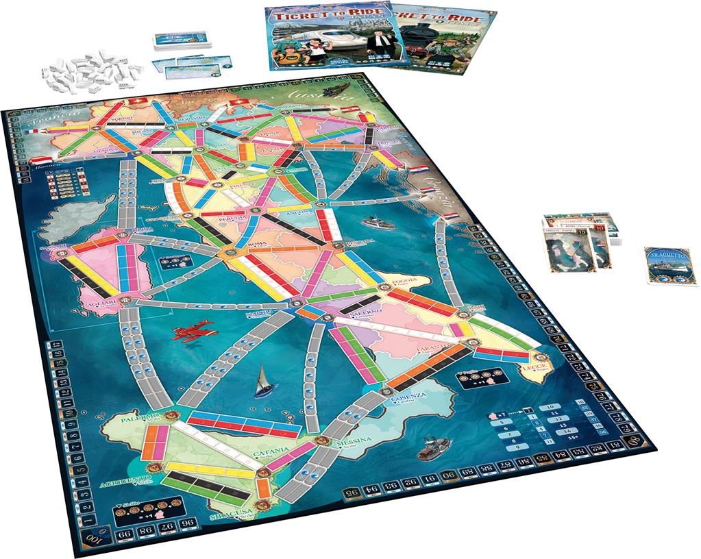Les Aventuriers du Rail : Japon/Italie (Extension)