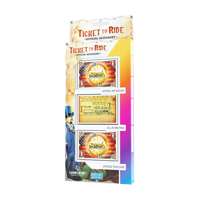 Pack Sleeves : Les Aventuriers du Rail (USA)