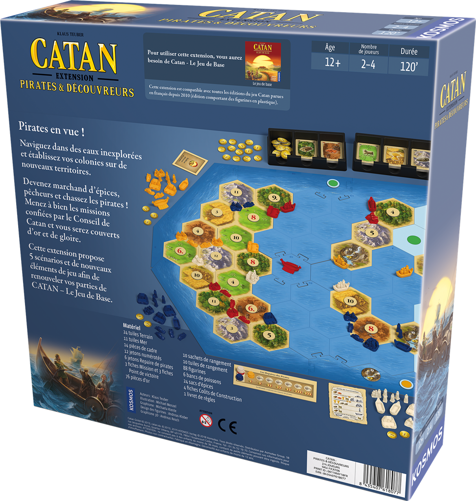 Catan : Pirates et Découvreurs (Extension)